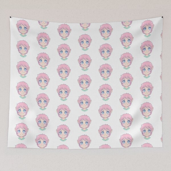 Item preview, Cute Chibi Elf Digital Anime Illustration designed and sold by KaleChub.