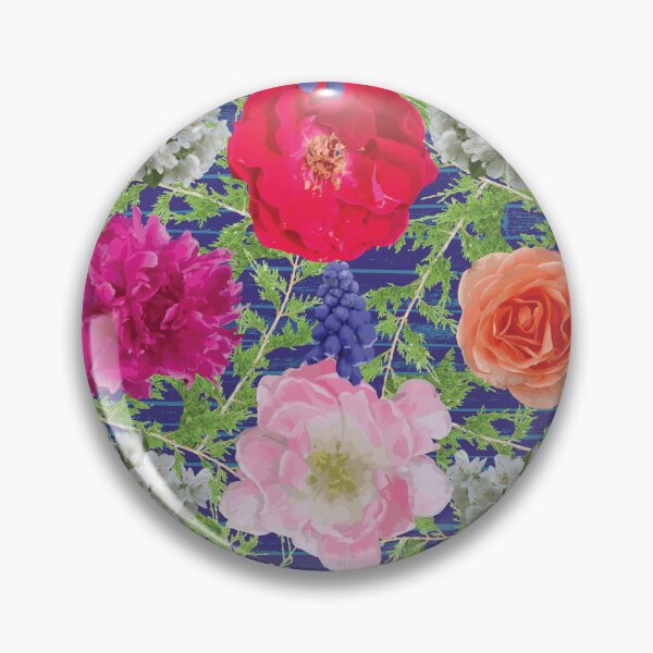 Item preview, Spring Flowers & Cedar on Purple designed and sold by Digitalmyth's Designs.
