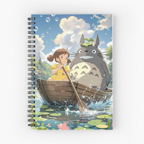 Item preview, Cute kawaii girl [[totoros]] ride -%[ghiblis]%- ships aways  designed and sold by arcaneaeri.