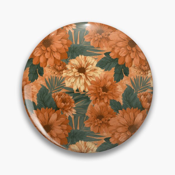 Item preview, Delicate Chrysanthemum  - Flower Garden Pattern - Wedding Anniversary Gifts designed and sold by RoyalStarsPatts.