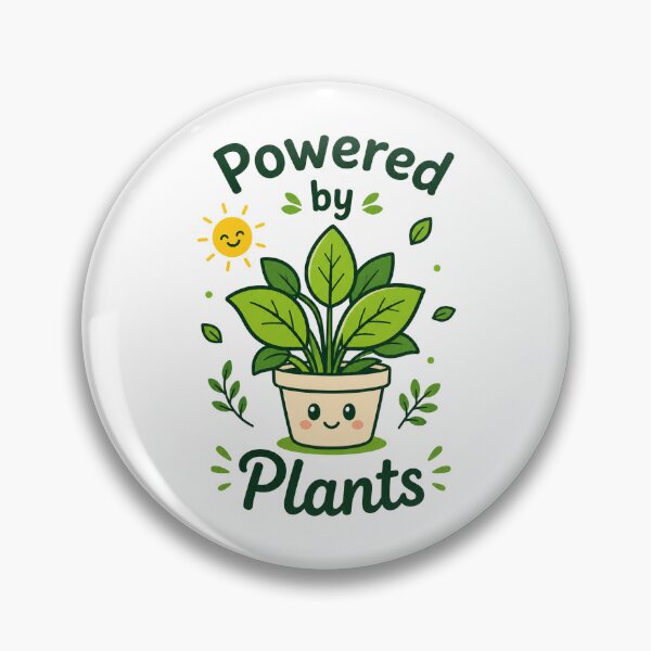 Item preview, Powered by Plants Gardening Shirt designed and sold by Nawi32.