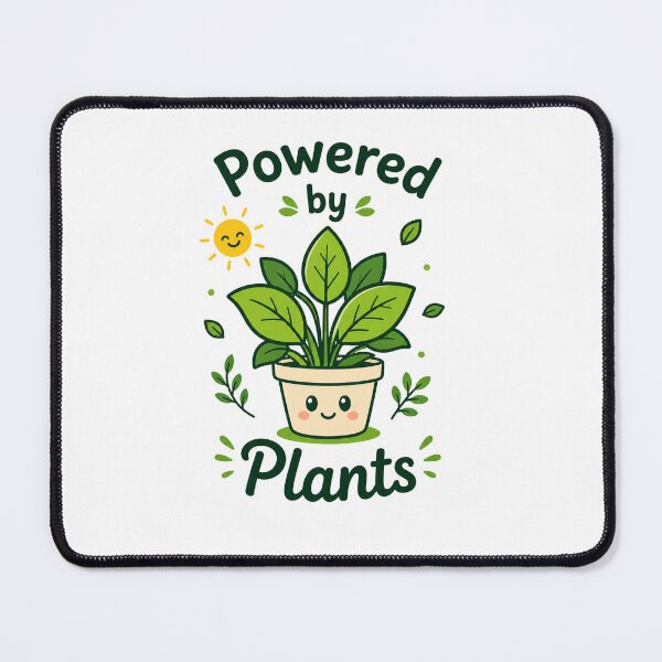 Item preview, Powered by Plants Gardening Shirt designed and sold by Nawi32.