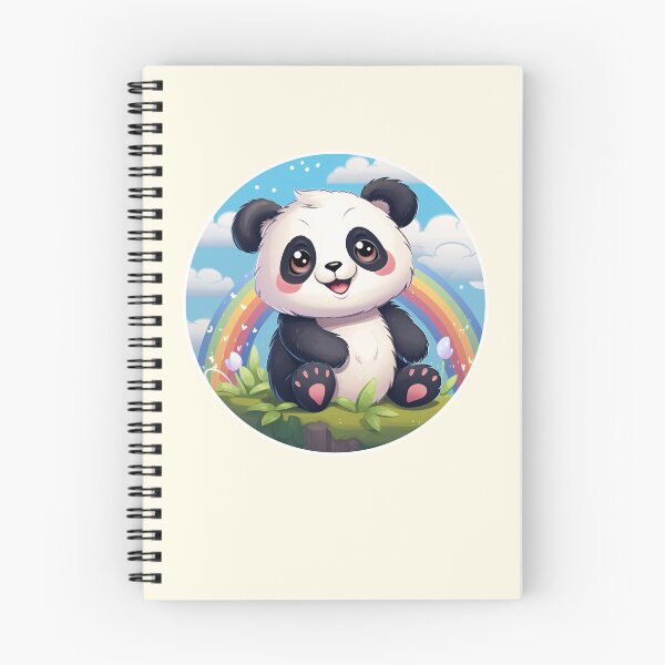 Item preview, Funny Giant Panda Colorful Rainbow Cute Boys Girls Kids designed and sold by rafaeltto.
