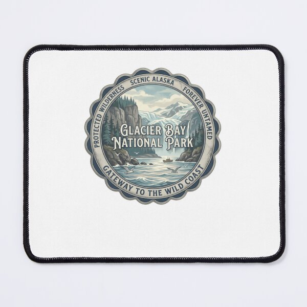 Item preview, Glacier Bay National Park Scenic Alaska Protected Wilderness Travel Visitor designed and sold by Simsimah26Parks.