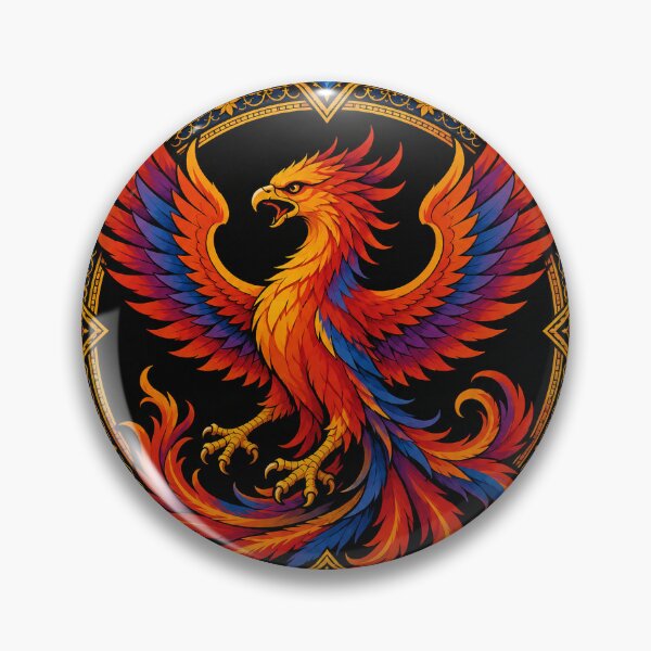 Item preview, Phoenix Emblem (colorized) designed and sold by Immortalist Armoury.