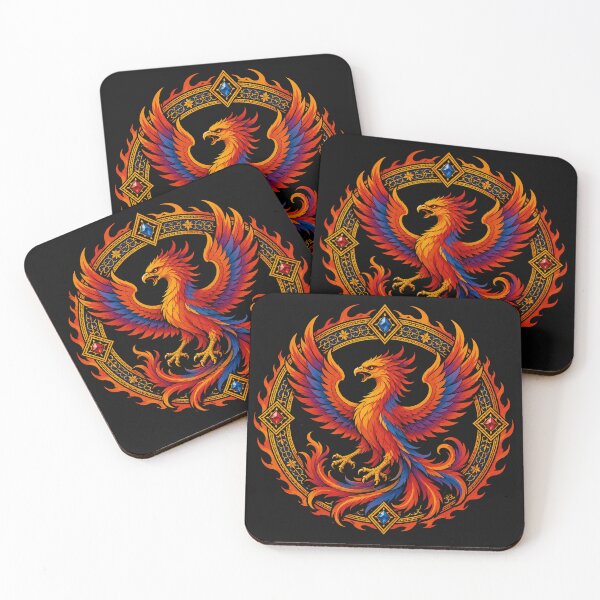 Item preview, Phoenix Emblem (colorized) designed and sold by Immortalist Armoury.