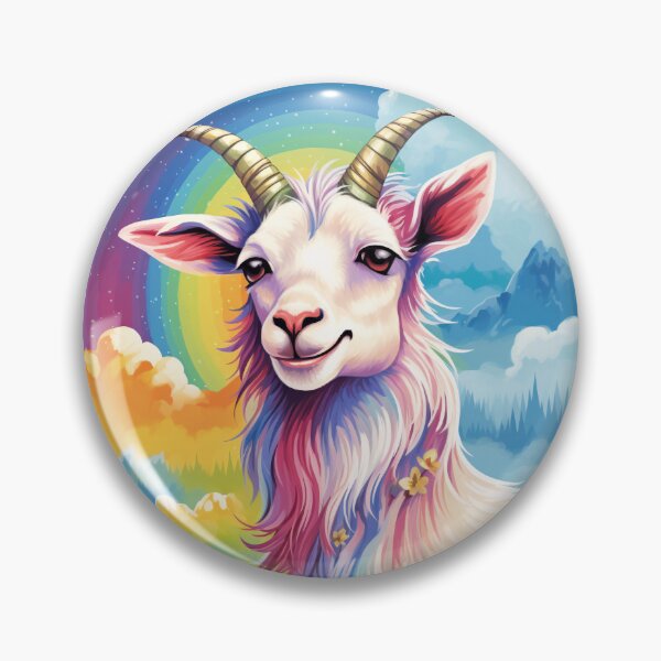Item preview, Funny Goat Colorful Rainbow Cute Boys Girls Kids designed and sold by rafaeltto.