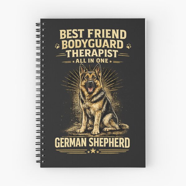 Item preview, German Shepherd Best Friend Bodyguard Therapist All In One designed and sold by BYMK.
