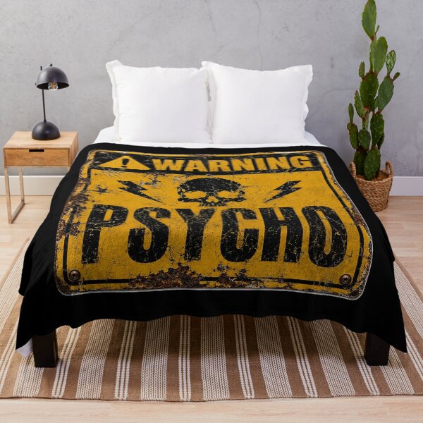 Item preview, SIGNS - Warning Psycho designed and sold by MetusArt.