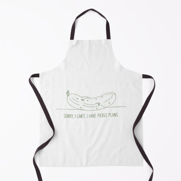 Item preview, funny inappropriate pickles Sorry, I Can't, I Have Pickle Plans designed and sold by Uglyandcute.