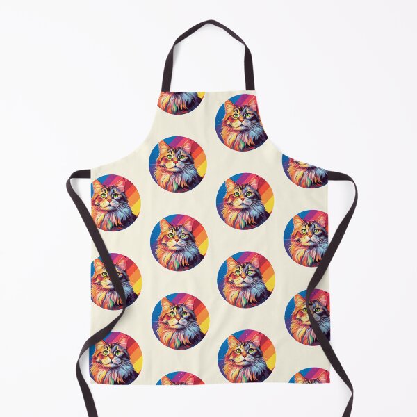 Item preview, Funny Maine Coon Cat Colorful Rainbow Cute Mom Dad Kids designed and sold by rafaeltto.