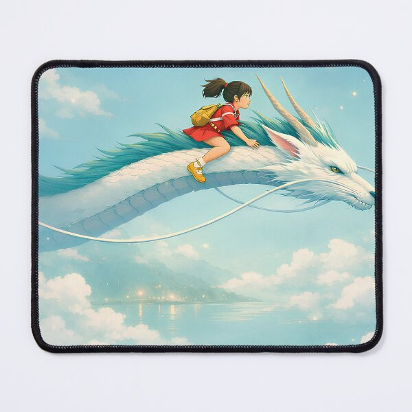 Item preview, Cute kawaii girl [[kiki's]] -%[ghiblis]%- flying aways dragon to sky  designed and sold by arcaneaeri.