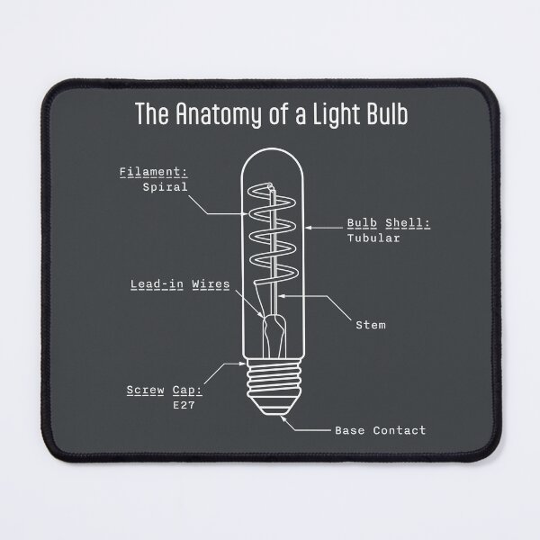 Item preview, Monochrome Tubular Spiral Bulb Anatomy Art designed and sold by drTerrens.