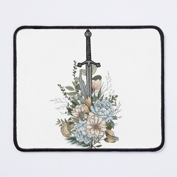 Item preview, Sword and Flowers designed and sold by Kingky14.