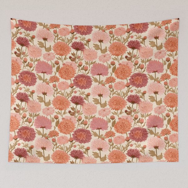 Item preview, Beautiful Chrysanthemum Texture - Flower Floral Pattern - Wedding Gifts designed and sold by RoyalStarsPatts.