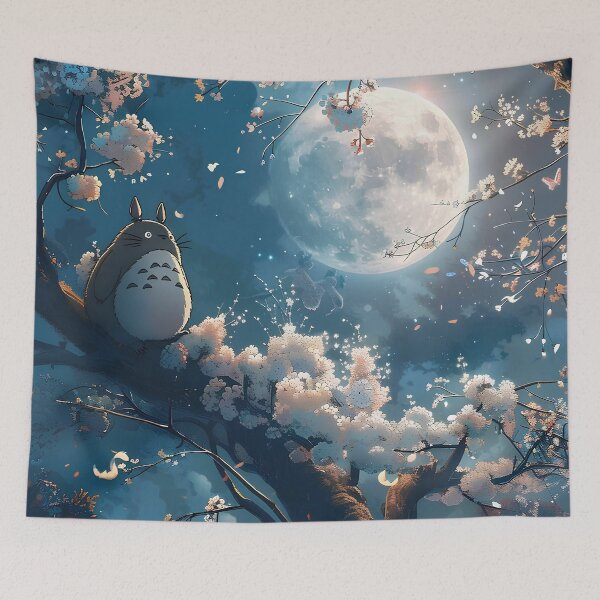 Item preview, Cute kawaii monster [[tototoro]] look -%[ghiblis]%- sky moon aways  designed and sold by arcaneaeri.