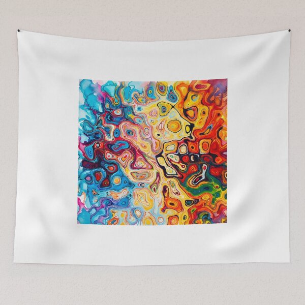 Item preview, Adversarial Abstract Watercolor designed and sold by drchzak.