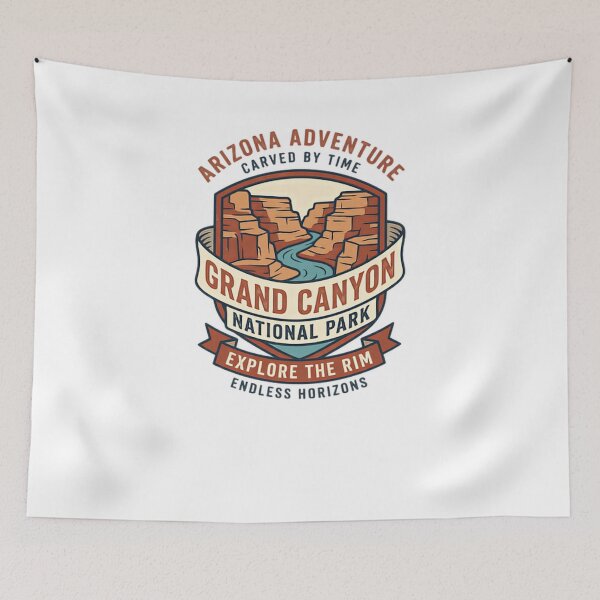 Item preview, Arizona Adventure Grand Canyon National Park Carved By Time Explore The Rim Endless Horizons designed and sold by Simsimah26Parks.