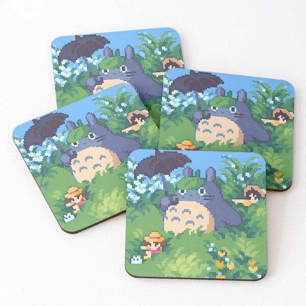 Item preview, Cute kawaii picxel art [[totoros]] -%[ghiblis]%- aways game designed and sold by arcaneaeri.