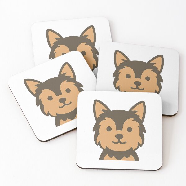 Artikelvorschau, Niedliches Yorkie-Gesicht Cartoon Yorkshire Terrier Shirt entworfen und verkauft von FurAndFlaireg.