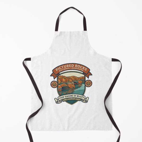 Item preview, Pictured Rocks National Lakeshore Woodlands & Waves Timeless Landscapes Four Seasons Of Beauty Lake Superior Coast Michigan Travel Souvenir Outdoors Explorer designed and sold by Simsimah26Parks.
