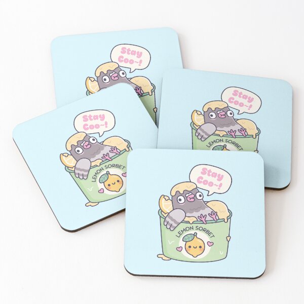 Item preview, Funny Pigeon Chilling In Lemon Sorbet Ice Cream designed and sold by rustydoodle.