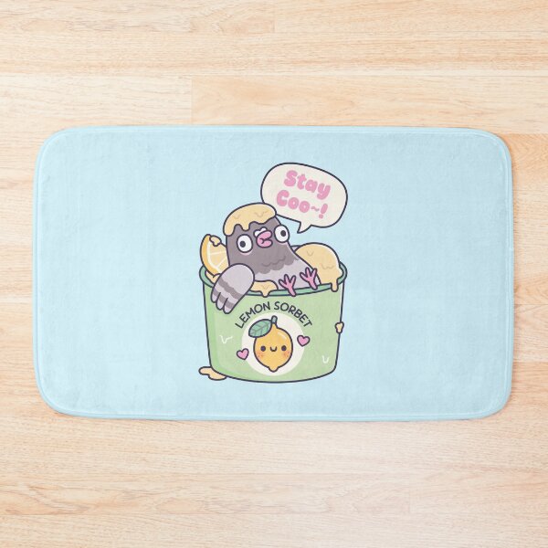 Item preview, Funny Pigeon Chilling In Lemon Sorbet Ice Cream designed and sold by rustydoodle.