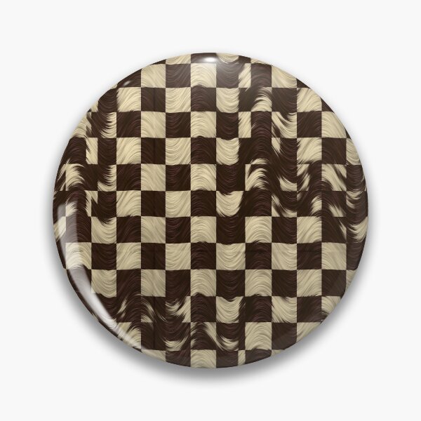 Item preview, Distorted Espresso Checkered Pattern designed and sold by Piotrek0001.