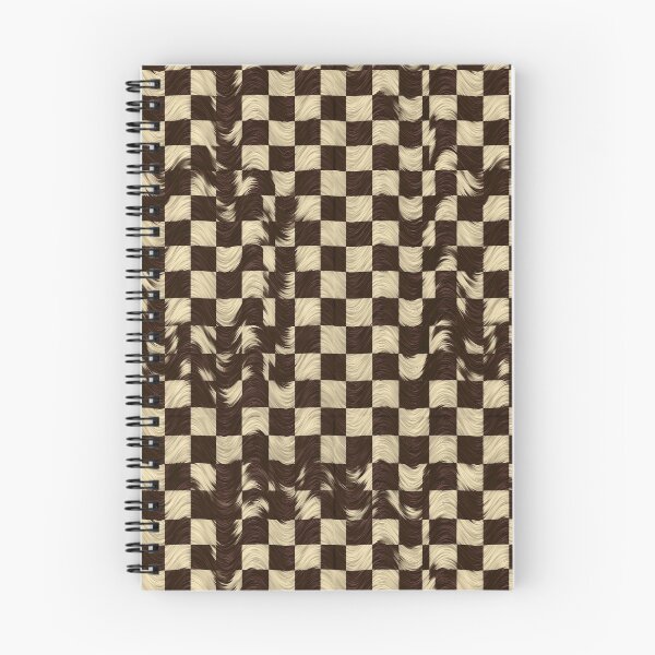 Item preview, Distorted Espresso Checkered Pattern designed and sold by Piotrek0001.