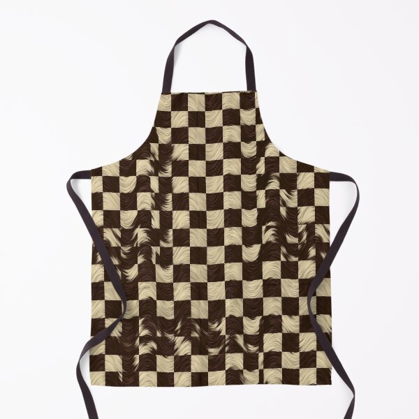 Item preview, Distorted Espresso Checkered Pattern designed and sold by Piotrek0001.