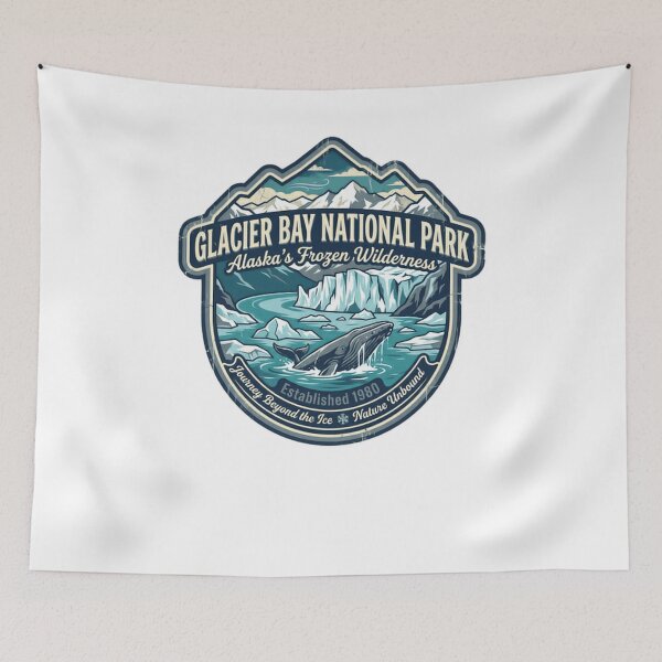 Item preview, Glacier Bay National Park Alaska's Frozen Wilderness Established 1980 Journey Beyond The Ice Nature Unbound Traveler Adventure designed and sold by Simsimah26Parks.