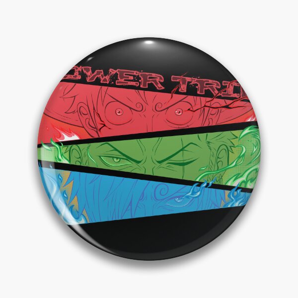 Item preview, Power Trio - Luffy - Zoro - Sanjiee - ee designed and sold by sarudraws.