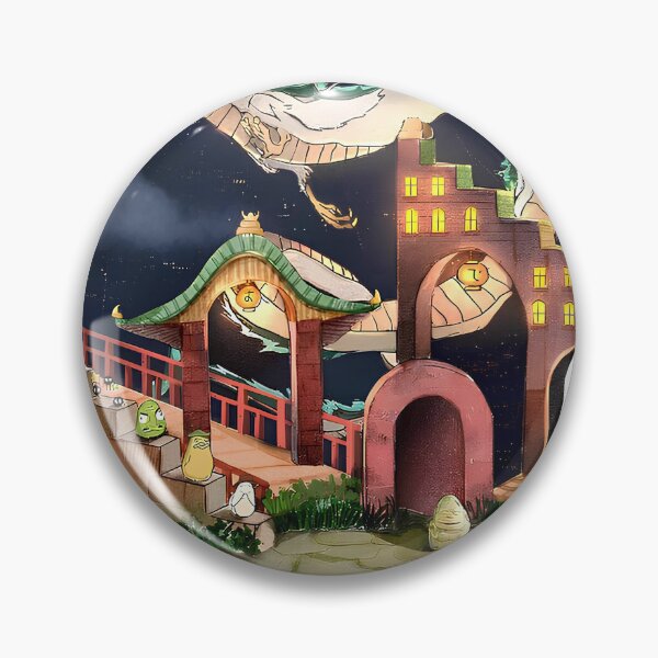 Item preview, Cute kawaii art girl [[chihiros]]-%[ghiblis]%- flying aways dragon night designed and sold by arcaneaeri.
