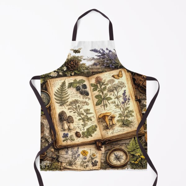 Item preview, Wall Art - Postcard - T-shirt: Botanical Explorer’s Journal – Nature Study Art designed and sold by ForeverPrintsOK.