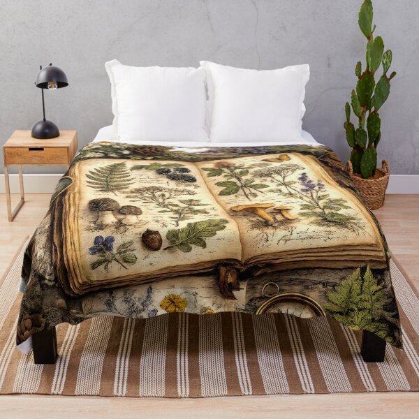 Item preview, Wall Art - Postcard - T-shirt: Botanical Explorer’s Journal – Nature Study Art designed and sold by ForeverPrintsOK.