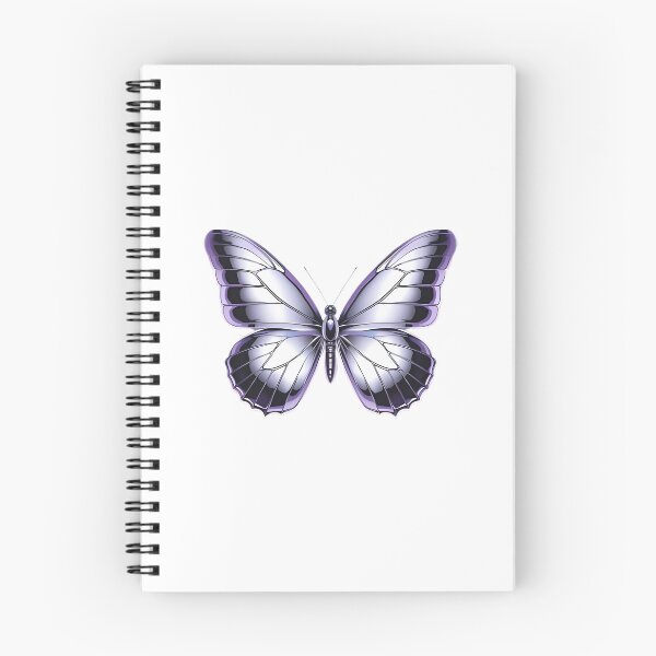 Item preview, Sleek Y2K Silver Chrome Butterfly Graphic designed and sold by 77Clover.