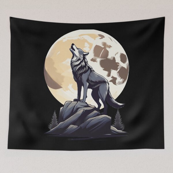 Item preview, Fierce Wolf Instinct designed and sold by RockitBaby.