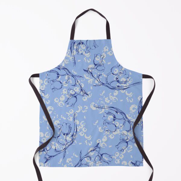 Item preview, Vintage Bluebell Floral Pattern designed and sold by minbadesign.