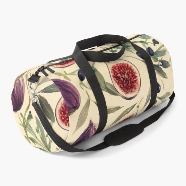 Item preview, Rustic Mediterranean Fig Pattern - Summer Oil Painting Botanical designed and sold by Digital Muse Store.