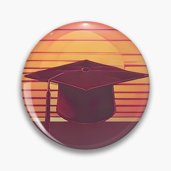 Item preview, Retro Grad: Class of 2026 Sunset Graduation Cap St designed and sold by Mercella-Inc.