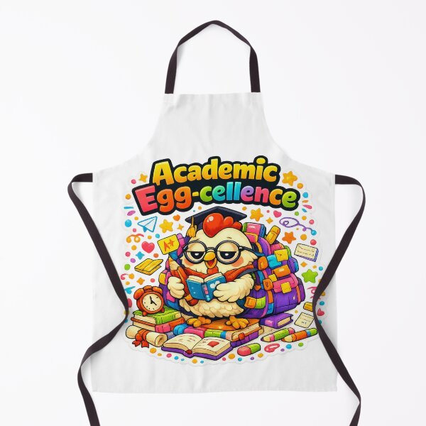 Item preview, Academic Egg-cellence designed and sold by Chill Chicken Studio.