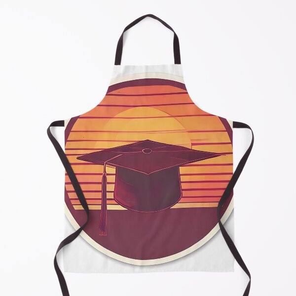 Item preview, Retro Grad: Class of 2026 Sunset Graduation Cap St designed and sold by Mercella-Inc.