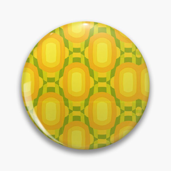 Item preview, Mustard Mid-Century Geometric Orbs designed and sold by Piotrek0001.