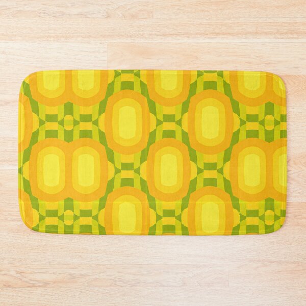 Item preview, Mustard Mid-Century Geometric Orbs designed and sold by Piotrek0001.