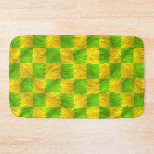 Item preview, Lime Green Textured Checkers designed and sold by Piotrek0001.