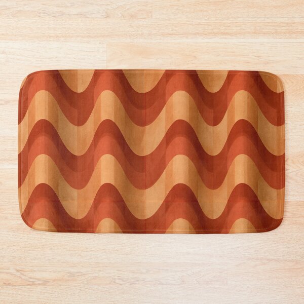 Item preview, Terracotta Vertical Sine Waves designed and sold by Piotrek0001.