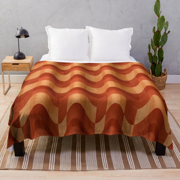 Item preview, Terracotta Vertical Sine Waves designed and sold by Piotrek0001.