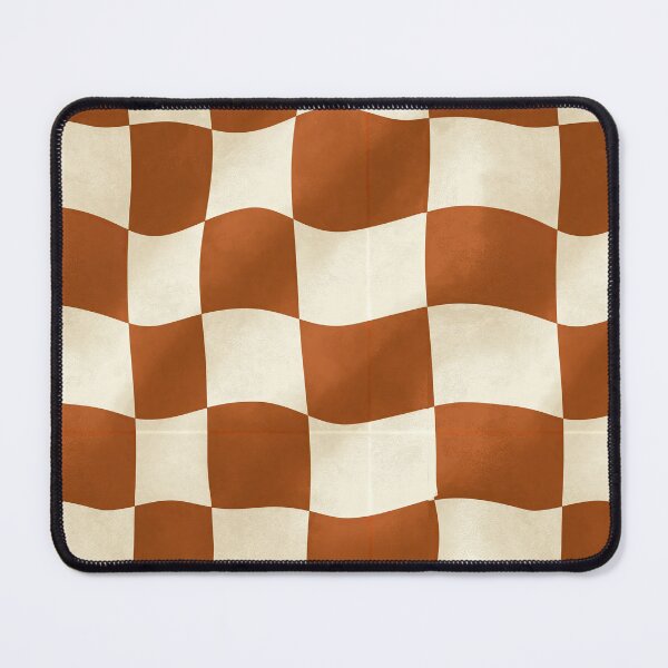 Item preview, Espresso and Cream Wavy Check designed and sold by Piotrek0001.