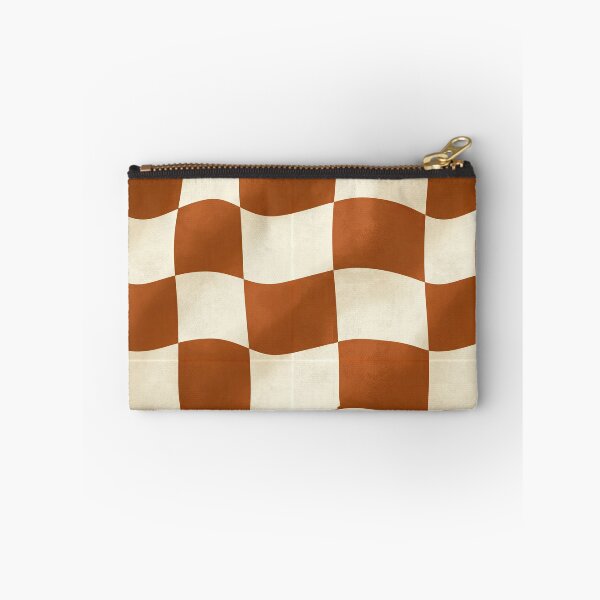Item preview, Espresso and Cream Wavy Check designed and sold by Piotrek0001.