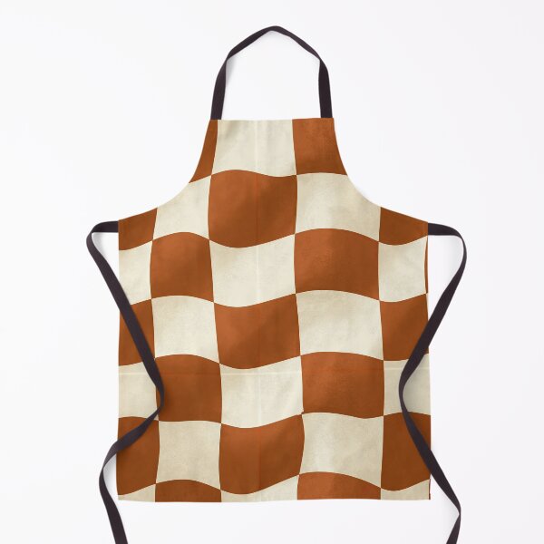 Item preview, Espresso and Cream Wavy Check designed and sold by Piotrek0001.